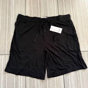 NEW Goodfellow & Co Men’s‎ Lounge Shorts Size  XL Black Pajama Shorts NWT